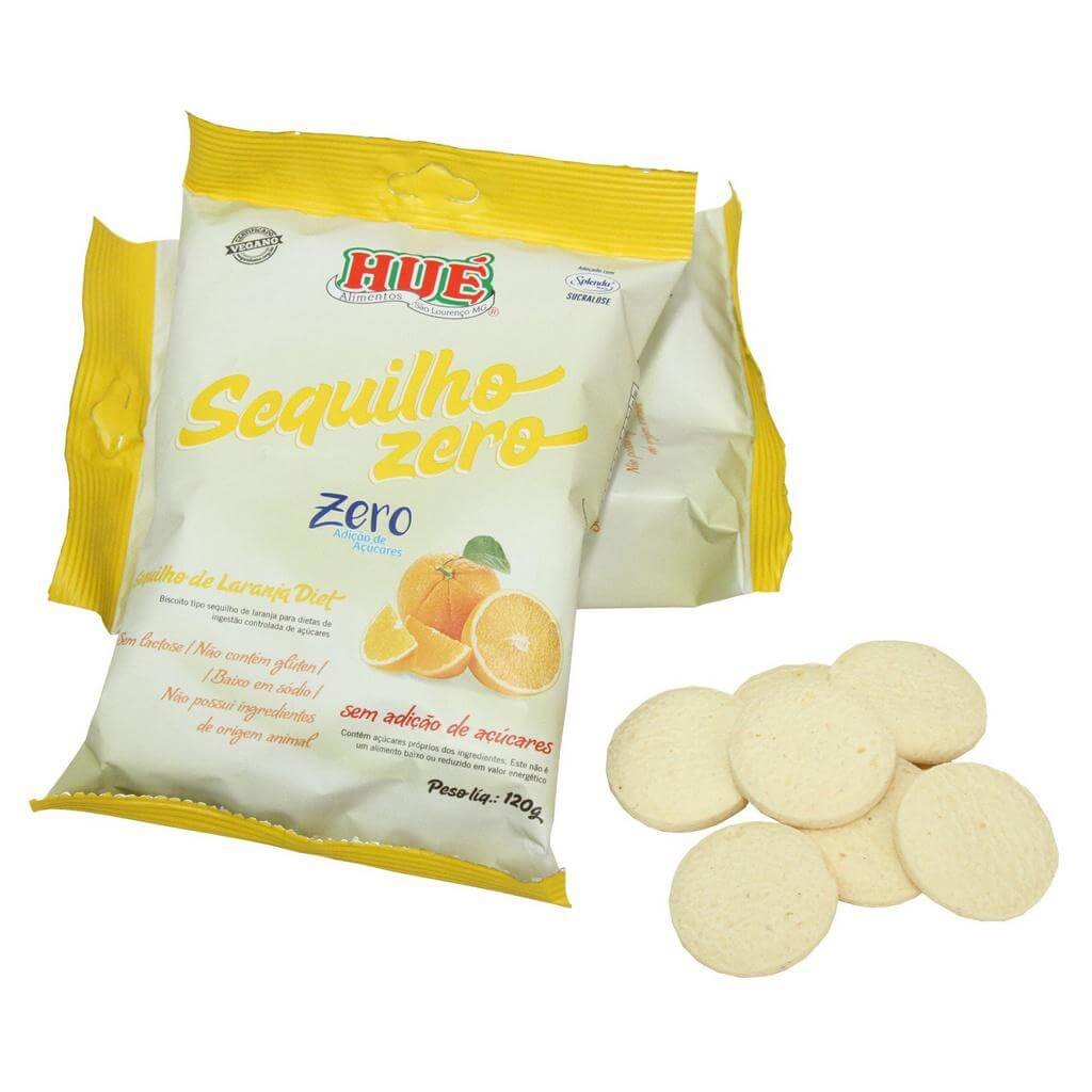Biscoito Zero Adição de Açúcar Laranja Hué 120g