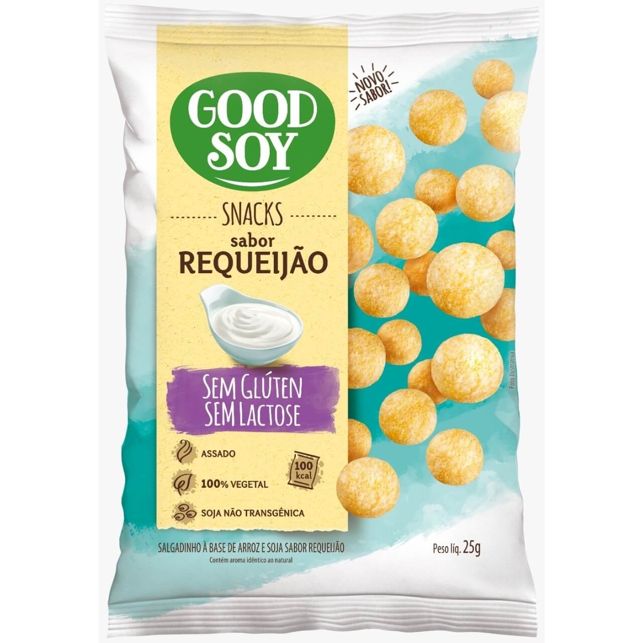 Snack de Soja Sabor Requeijão Good Soy 25g