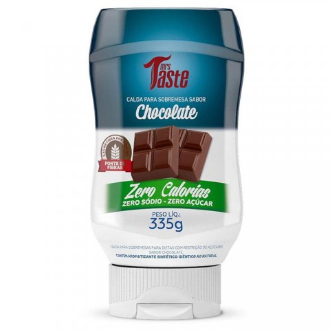 Calda Zero Açúcar Chocolate Mrs Taste 335g