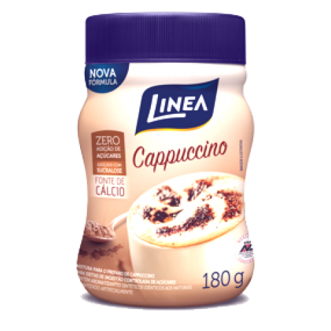Cappuccino Zero Adição de Açúcar Linea Sucralose 180g 