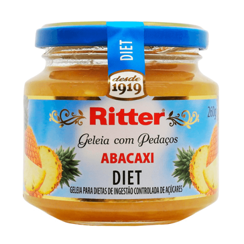 Geleia Diet Abacaxi Ritter 260g