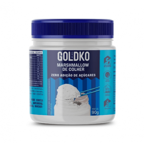 Marshmallow de Colher Zero Adição de Açúcar GoldKo 90g