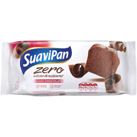 Bolo Zero Adição de Açúcar Chocolate Suavipan 250g