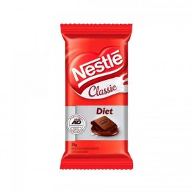 Chocolate ao Leite Diet Classic Nestlé 25g 