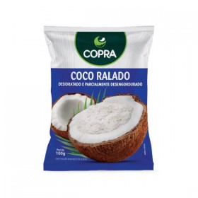 Coco Ralado Sem Adição de Açúcar Copra 100g