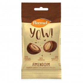 Drageado de Amendoim Zero Adição de Açúcar Yow Flormel 40g