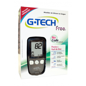 Medidor de Glicose G-Tech Free Accumed (acompanha 10 tiras reagentes)